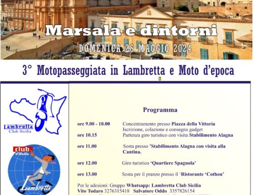 3° Motopasseggiata in Lambretta e Moto d’Epoca 2024