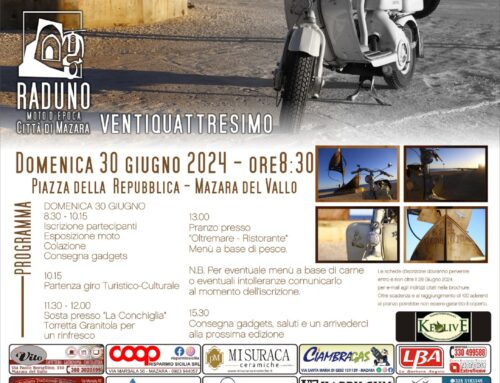 Raduno moto d’epoca Mazara del Vallo 2024